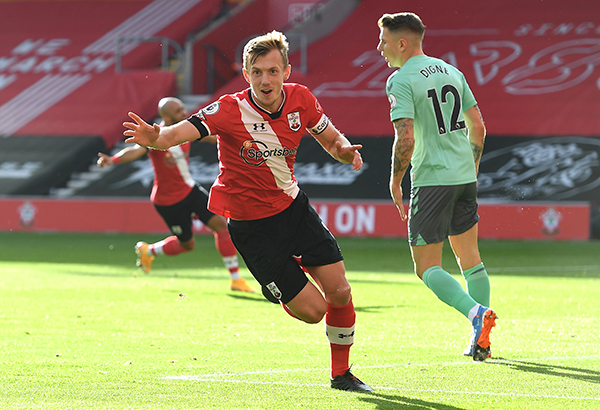 James Ward-Prowse giúp Southampton giành chiến thắng trước Everton.