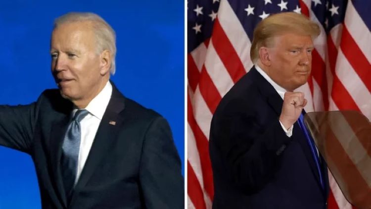Ứng viên Tổng thống Donald Trump và Joe Biden nỗ lực vận động gây quỹ cho cuộc chiến pháp lý sau bầu cử. Ảnh: The Hill