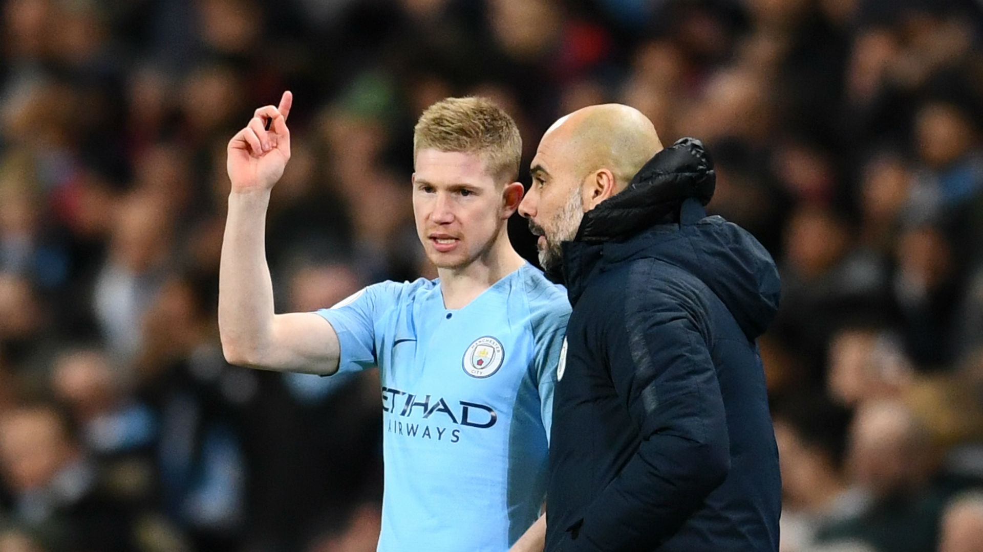 De Bruyne là quân bài rất quan trọng trong hệ thống chiến thuật của HLV Guardiola.