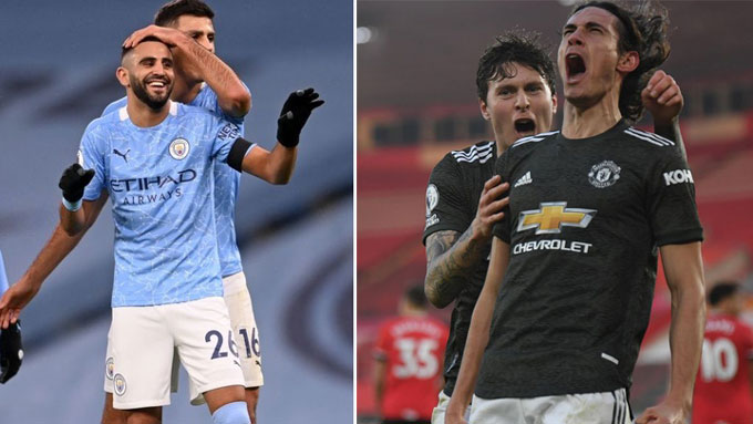 Man City và Man United đã có những trận thắng ấn tượng.