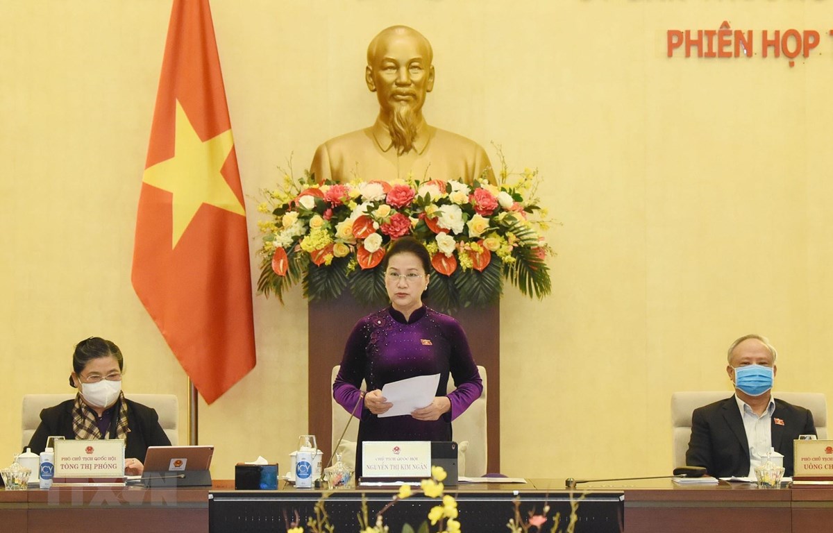 Chủ tịch Quốc hội Nguyễn Thị Kim Ngân chủ trì và phát biểu khai mạc Phiên họp thứ 51.