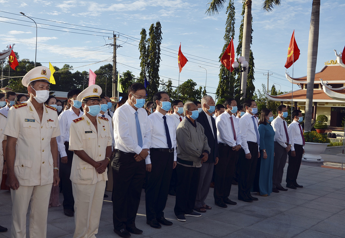 Quang cảnh lễ viếng.