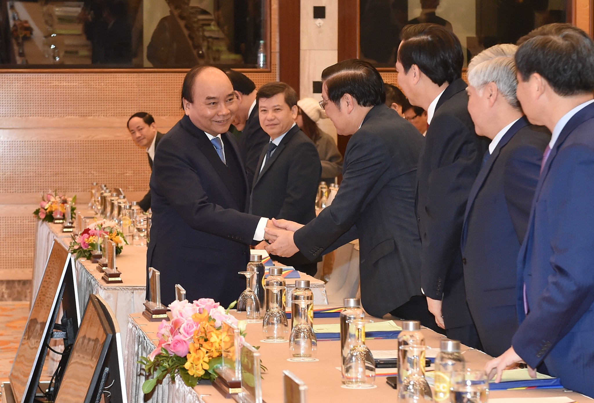 Thủ tướng Chính phủ Nguyễn Xuân Phúc dự Hội nghị. Ảnh: VGP/Quang Hiếu