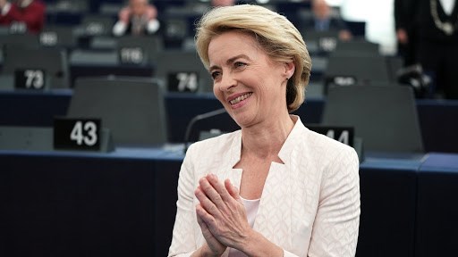 Chủ tịch EC Ursula von der Leyen.