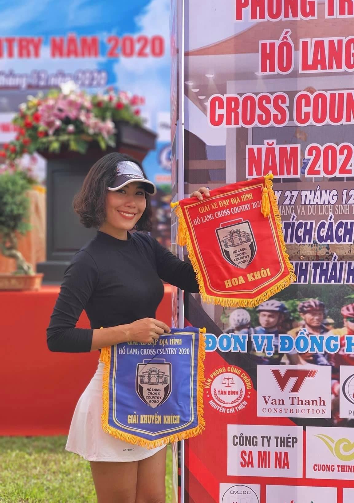 Đào Diệu Linh và các giải thưởng tại giải xe đạp địa hình Hố Lang Cross Country 2020.