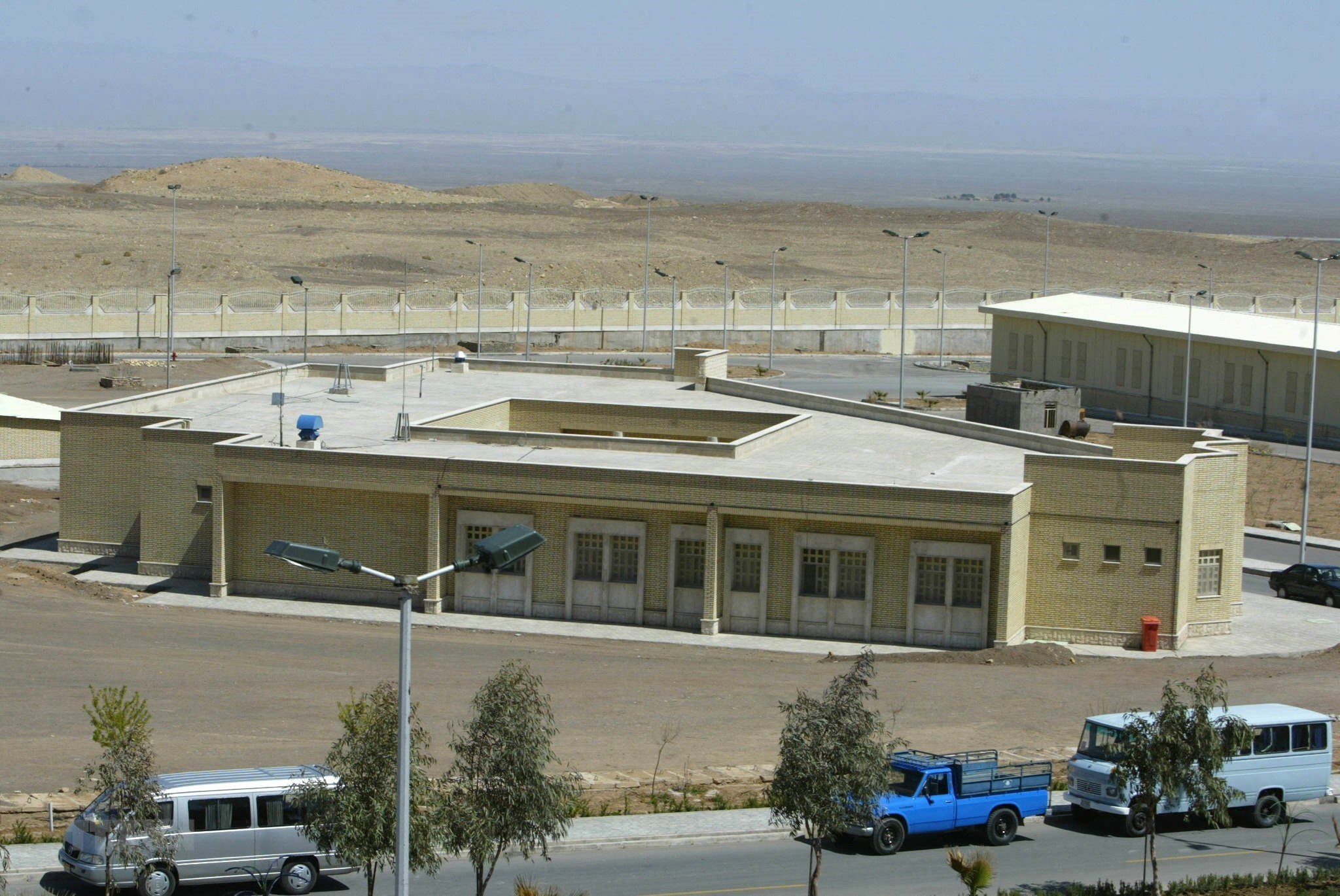 Cơ sở hạt nhân Natanz tại Iran.