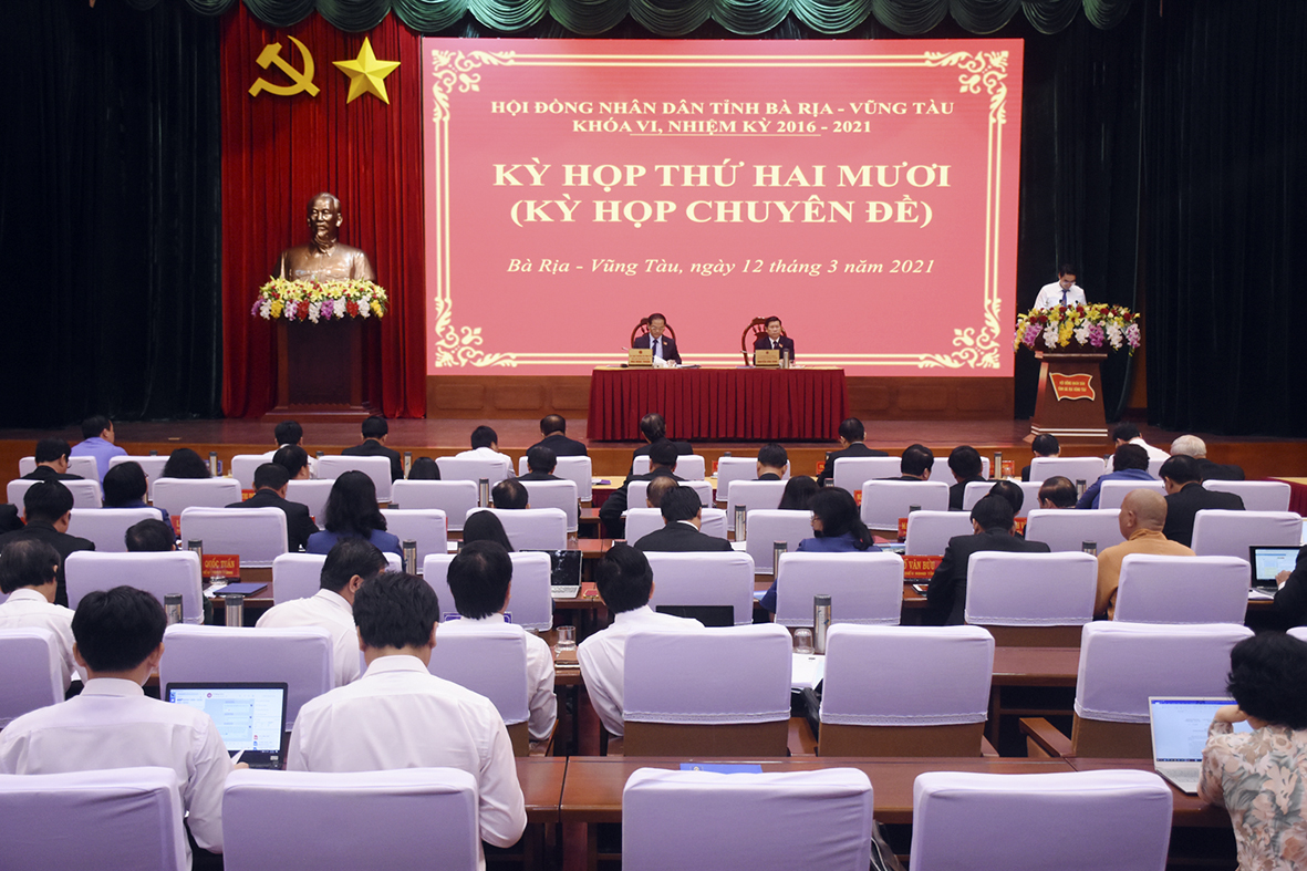 Quang cảnh Kỳ họp.