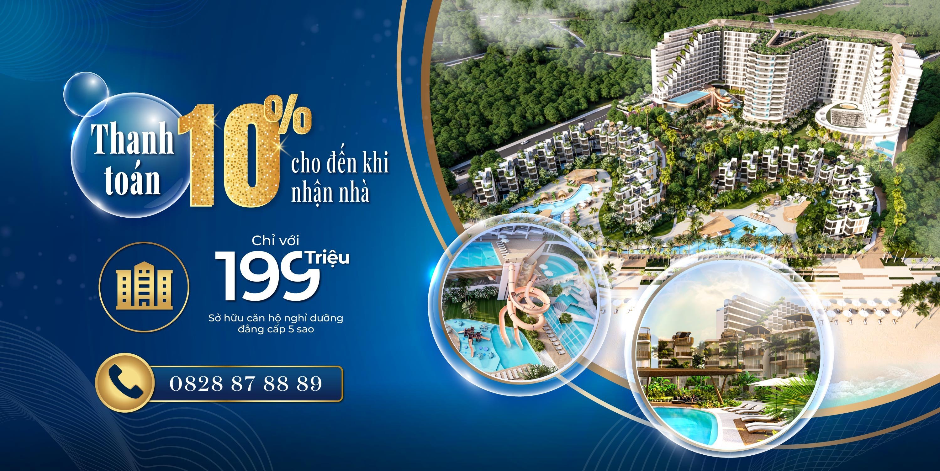 Chính sách thanh toán 10% giúp nhiều khách hàng dễ dàng sở hữu Charm Resort Long Hải