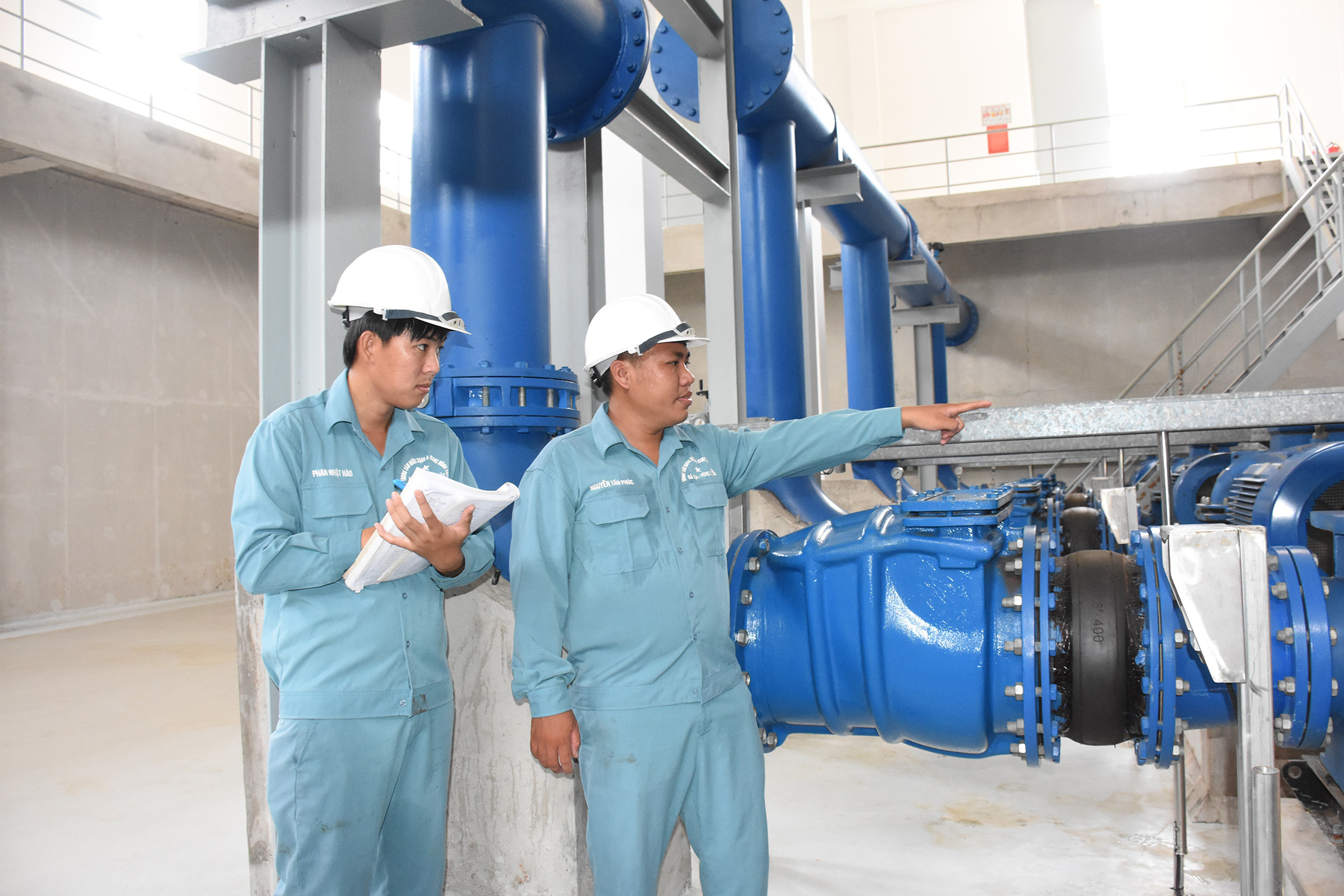 Nhà máy hồ Đá Bàng công suất 20.000m3/ngày cung cấp nước sinh hoạt cho người dân khu vực vùng nông thôn