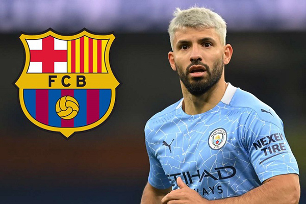 Barcelona đang đàm phán với đại diện của Aguero.