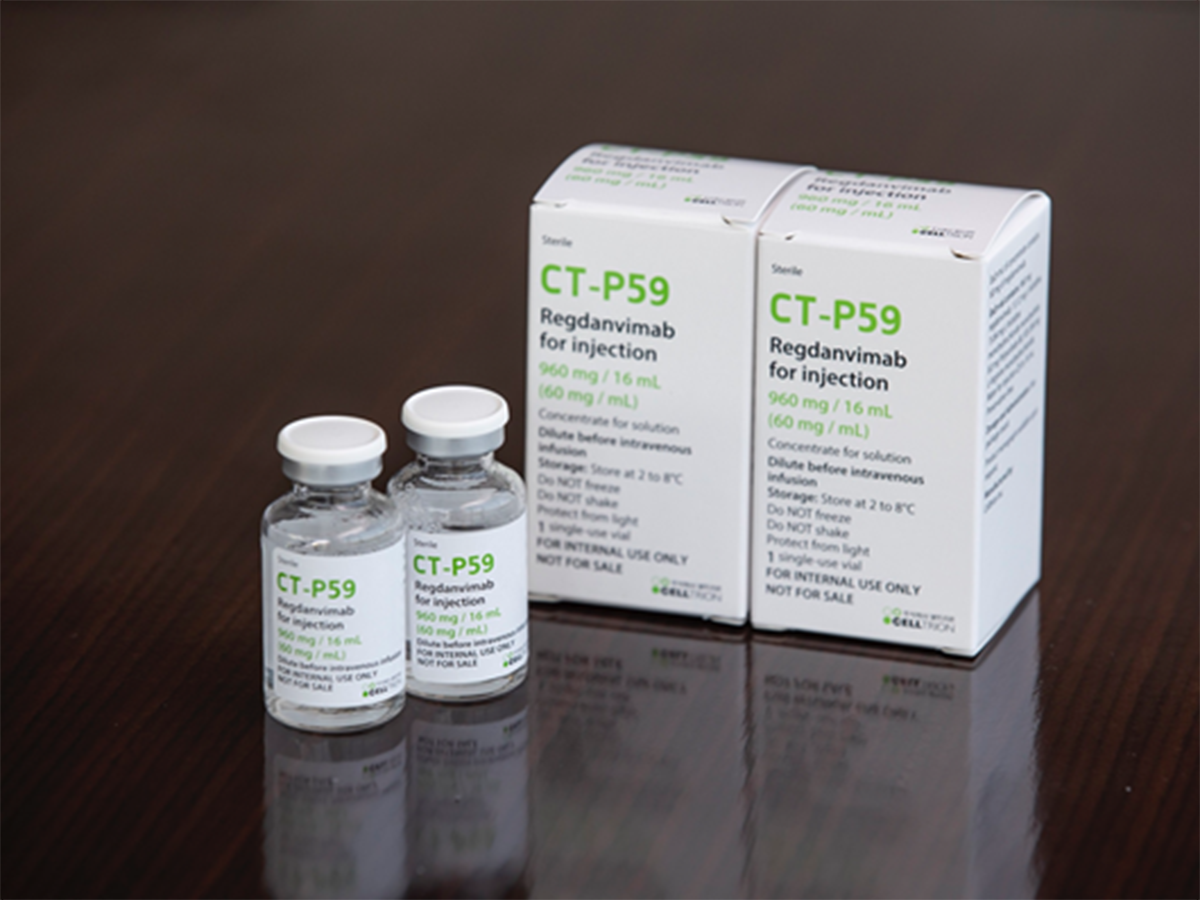 Thuốc điều trị COVID-19 do Celltrion Healthcare điều chế. (Nguồn: Celltrion Inc)