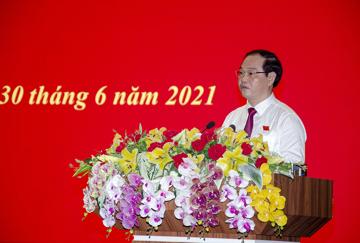 Ông Mai Ngọc Thuận, Ủy viên Ban Thường vụ Tỉnh ủy, Phó Chủ tịch HĐND tỉnh tỉnh nhiệm kỳ 2021-2026.