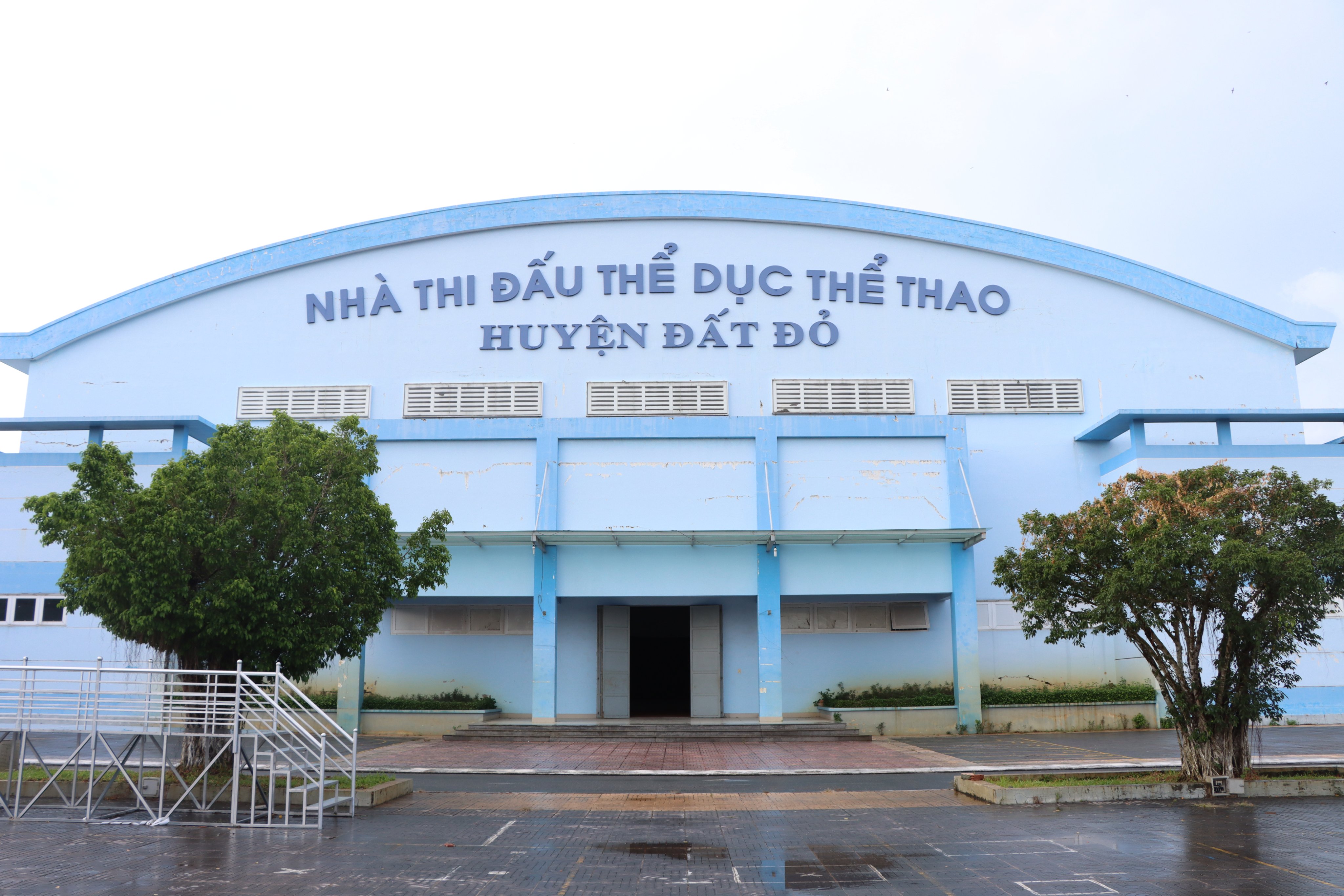 Nhà thi đấu Đất Đỏ. Ảnh: TUẤN VŨ