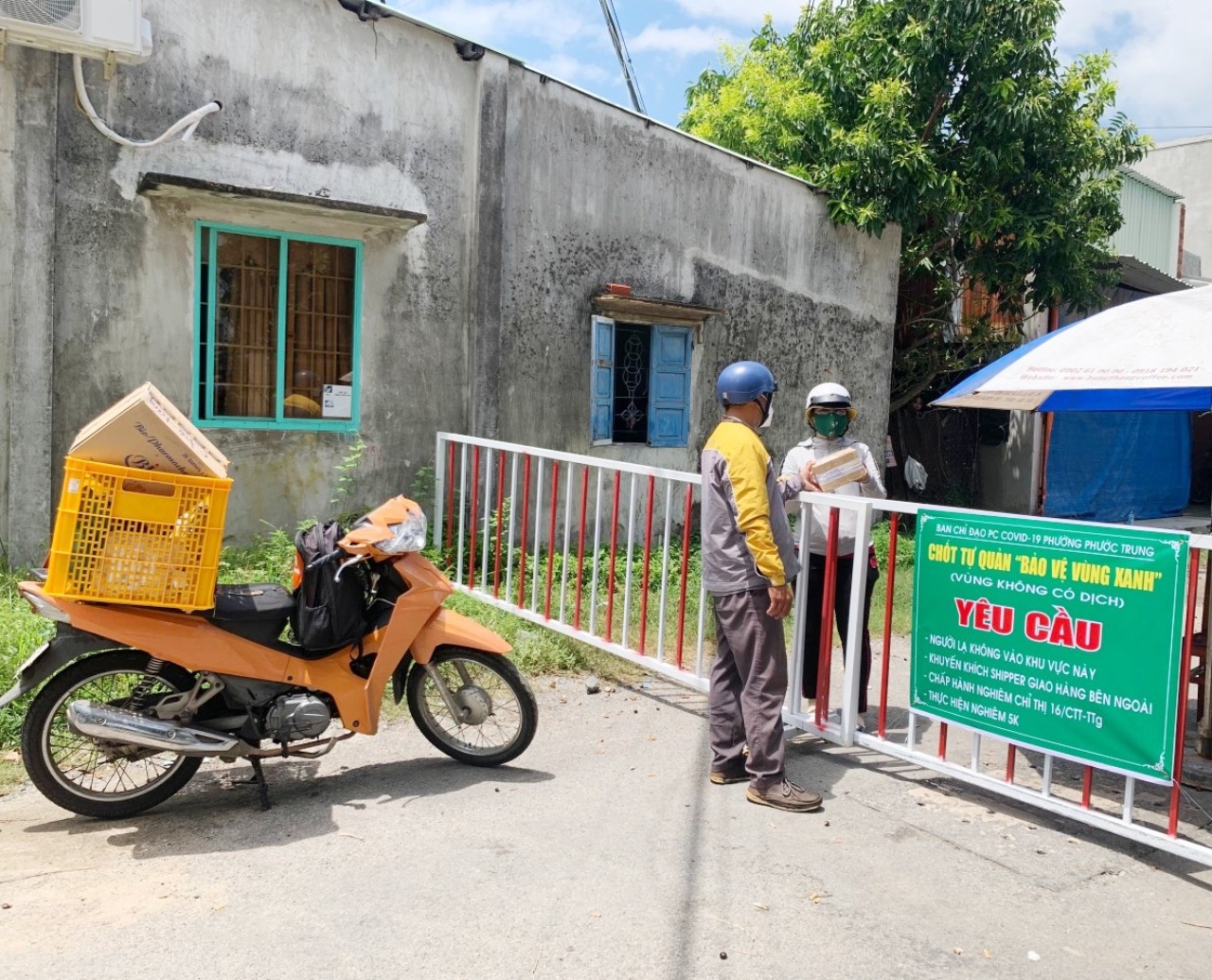 Một chốt bảo vệ vùng xanh được thiết lập trên địa bàn phường Phước Trung, TP. Bà Rịa.