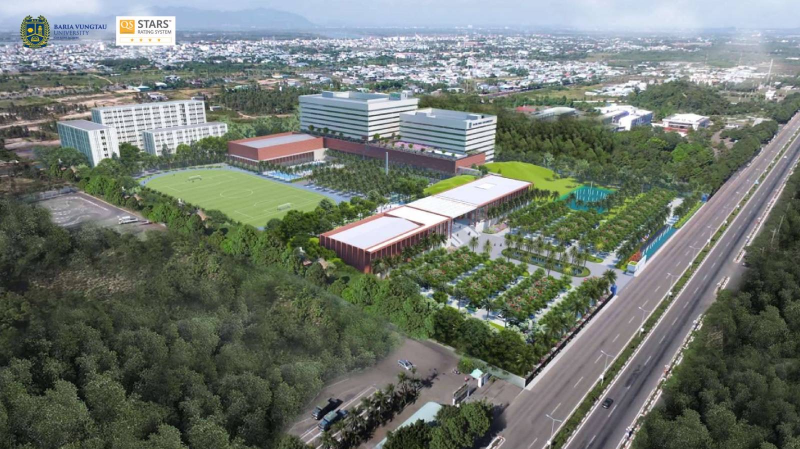 Campus mới của BVU – một Resort đại học đẹp và hiện đại bậc nhất.