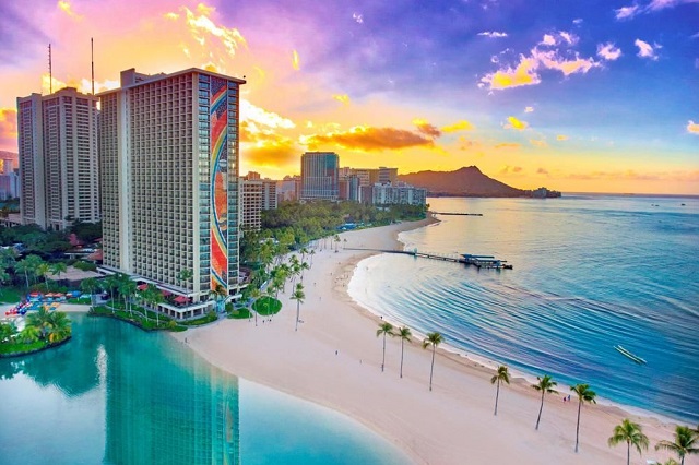 Hawaii là điểm đến ghi nhận nhu cầu đặt dịch vụ cao nhất cho mùa nghỉ lễ cuối năm.