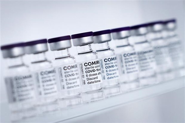 Vắc xin ngừa COVID-19 Pfizer/Biontech.