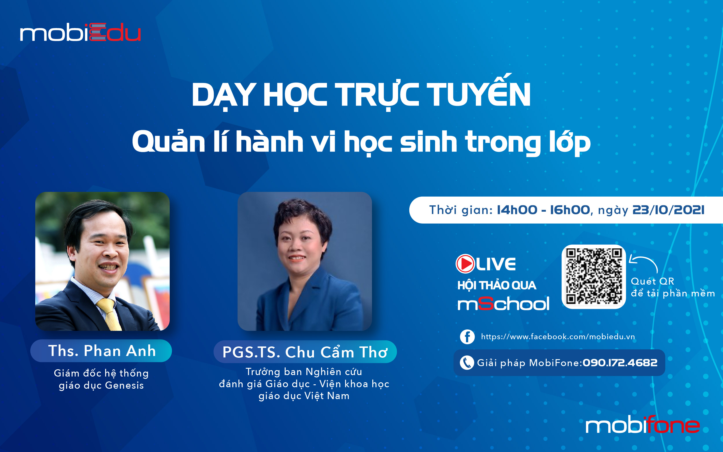 Hội thảo được tổ chức theo hình thức trực tuyến.