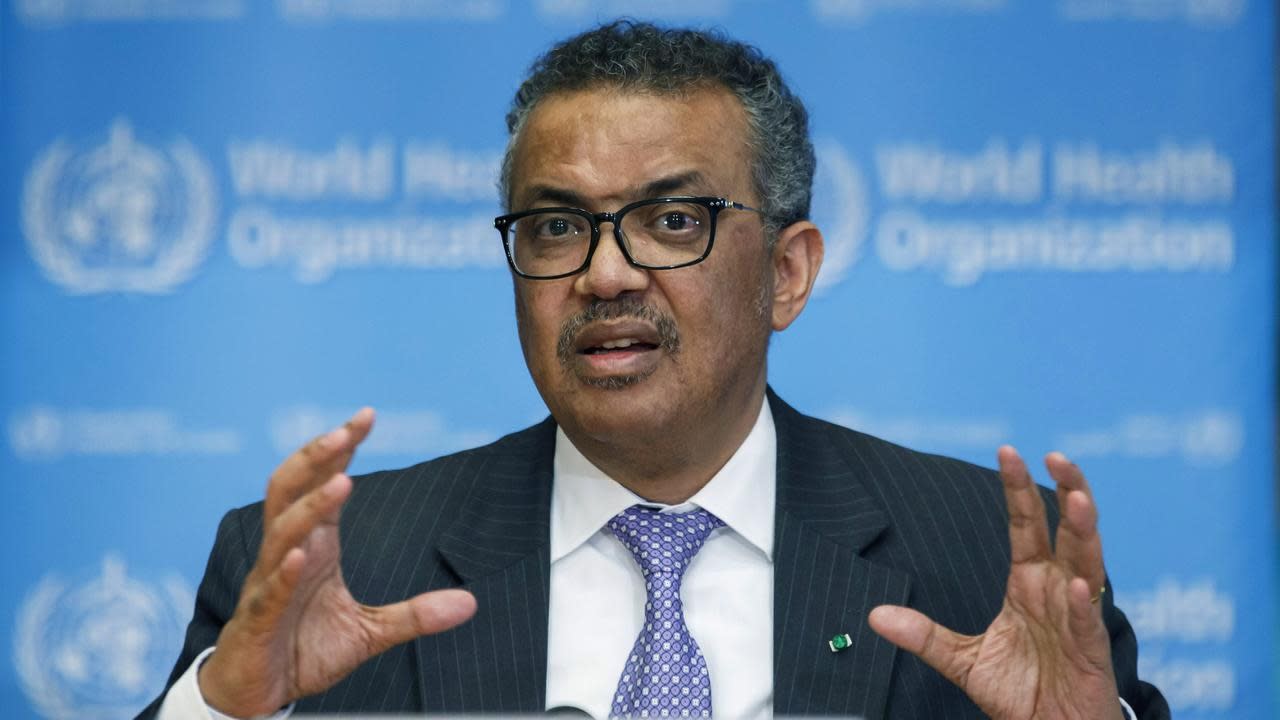 Tổng Giám đốc Tổ chức Y tế Thế giới Tedros Adhanom Ghebreyesus.