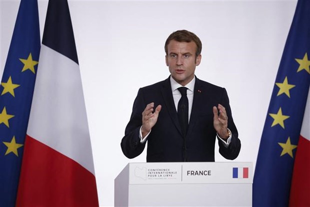 Tổng thống Pháp Emmanuel Macron.