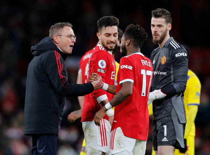HLV Rangnick nhiều khả năng sẽ duy trì mạch thắng tại Premier League với MU.