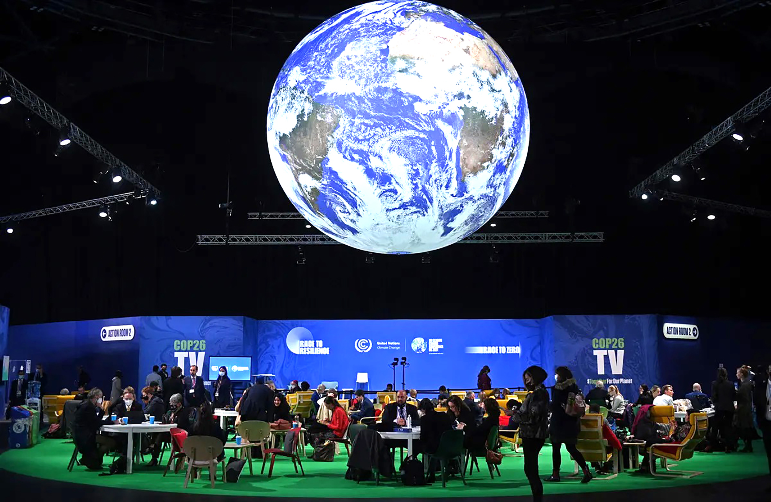 Hội nghị COP26 tại Glasgow, Scotland ngày 2/11/2021.
