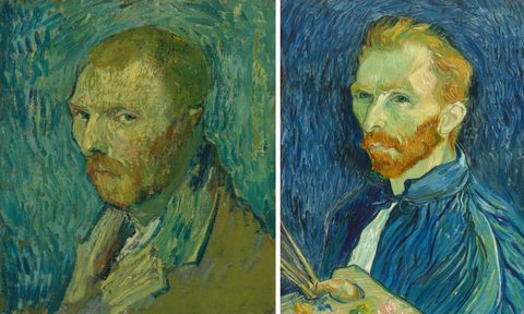 Trưng bày tranh tự họa của Van Gogh tại Anh