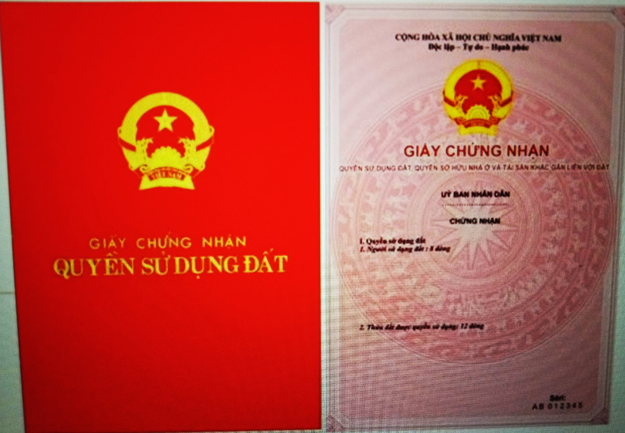 Thông tin về diện tích đất ghi trong “sổ đỏ” của người dân có nhiều trường hợp khác với diện tích đất đo đạc trong thực tế.