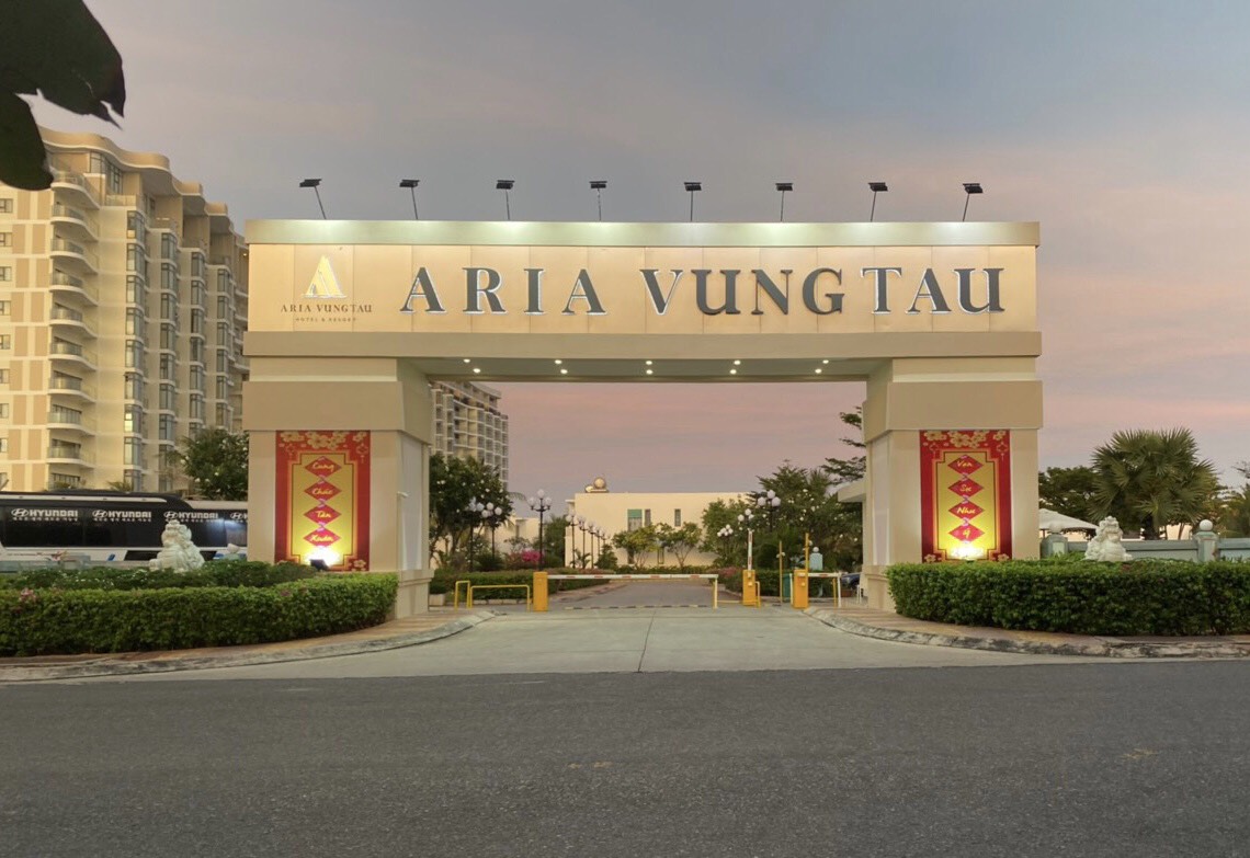 Khu Resort ARIA Vũng Tàu (phường 10, TP.Vũng Tàu) nơi người dân phản ánh tiếng ồn do hát karaoke.