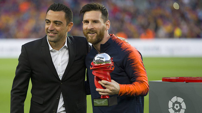 Xavi khẳng định Messi luôn được chào đón tại Barcelona.