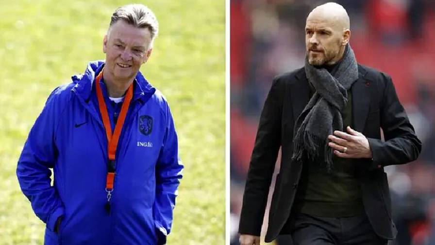 Van Gaal khuyên Ten Hag không nên đến Manchester United.