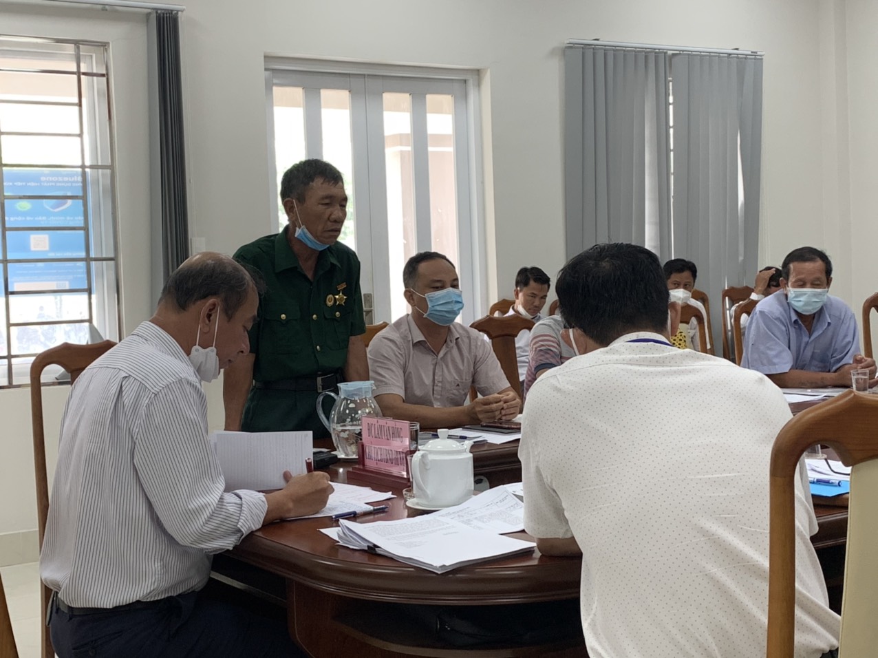 Lãnh đạo huyện Long Điền đối thoại với 10 hộ dân bị thu hồi đất