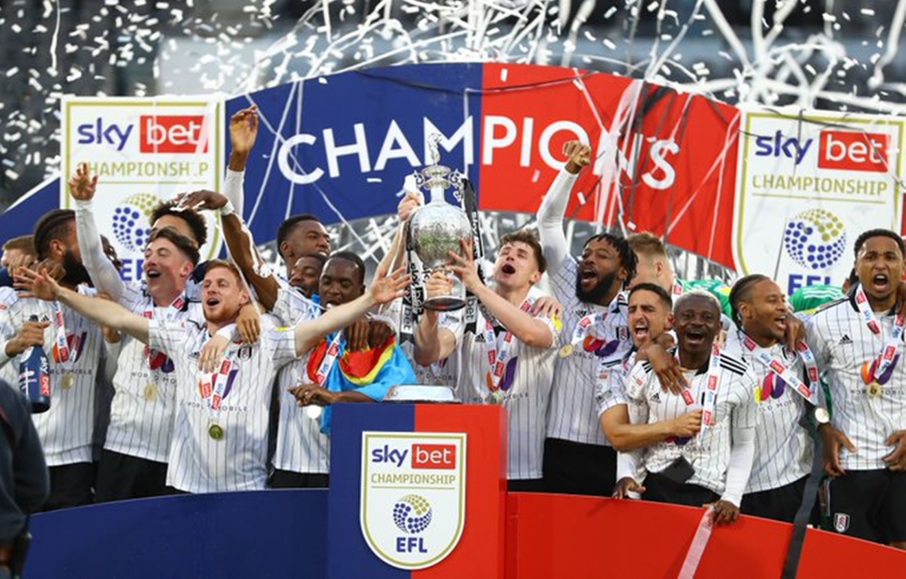 Fulham vô địch Championship, trở lại giải Ngoại hạng Anh mùa tới.