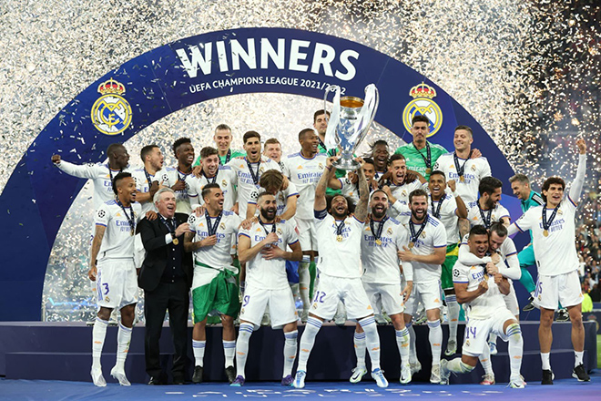 Real Madrid vô địch Champions League lần thứ 14.