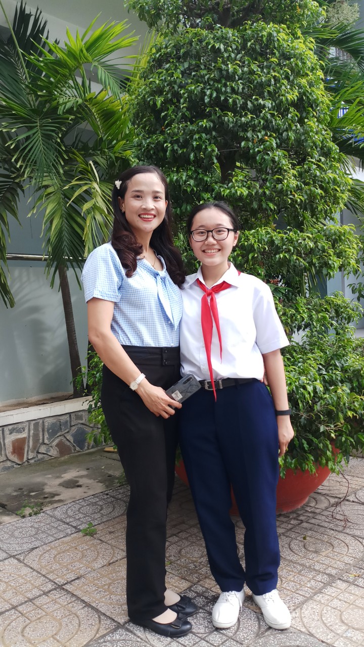 Em Trần Thị Phương Ánh, học sinh Trường THCS Phan Chu Trinh (TX. Phú Mỹ) là thủ khoa kỳ thi tuyển sinh lớp 10 công lập.