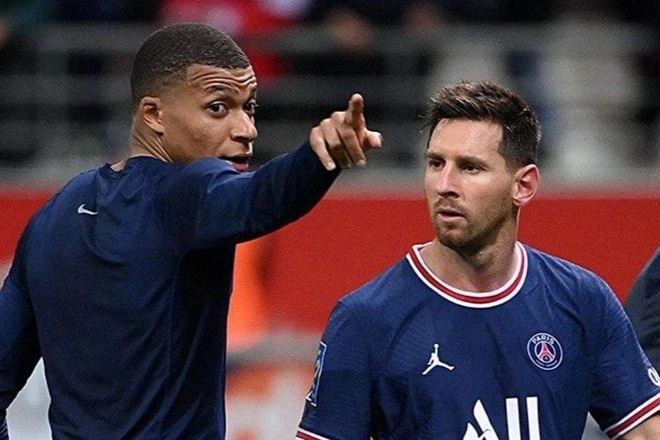 Mbappe bất đồng với Messi vì Neymar.