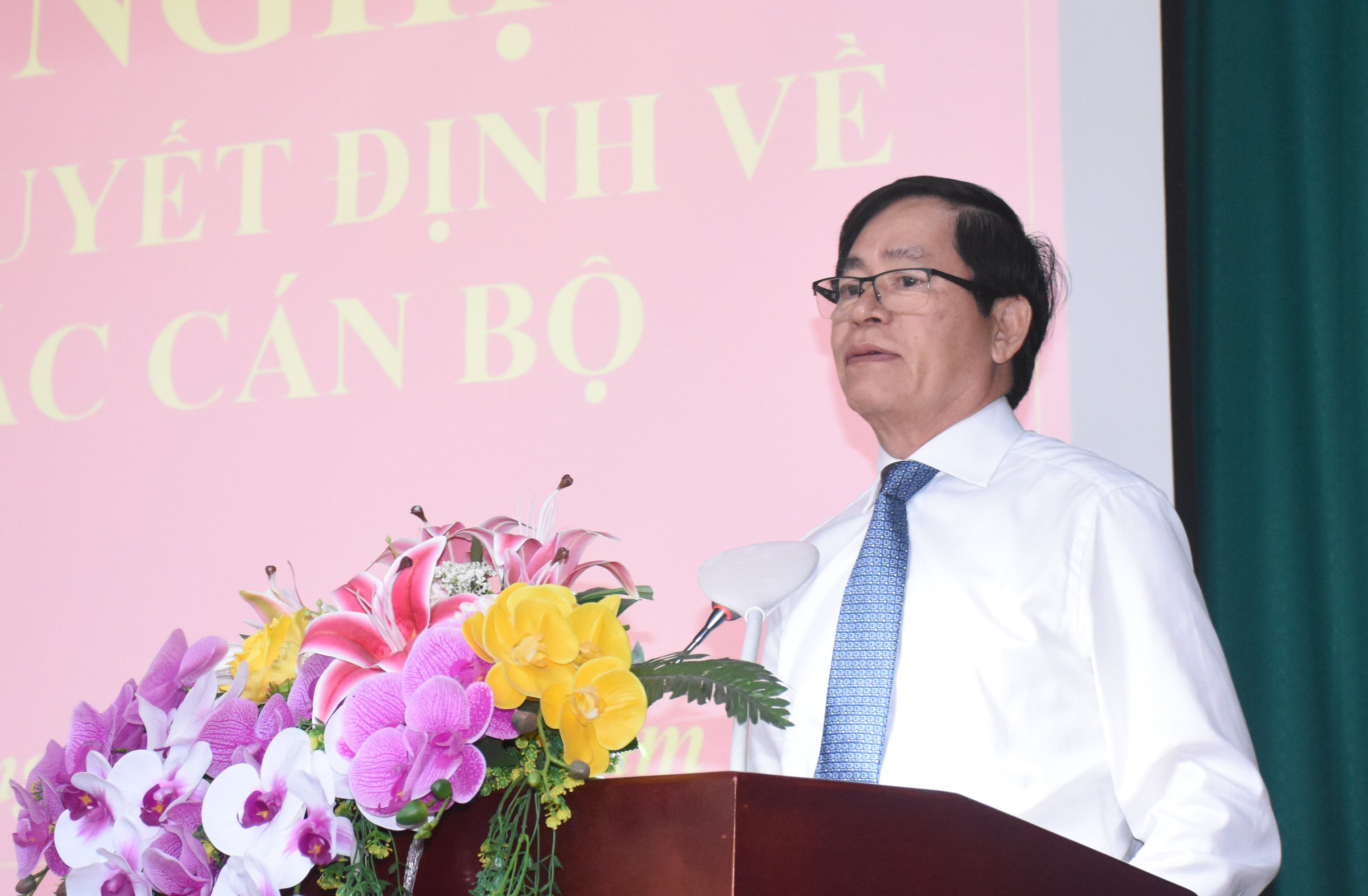 Ông Phạm Viết Thanh phát biểu tại hội nghị