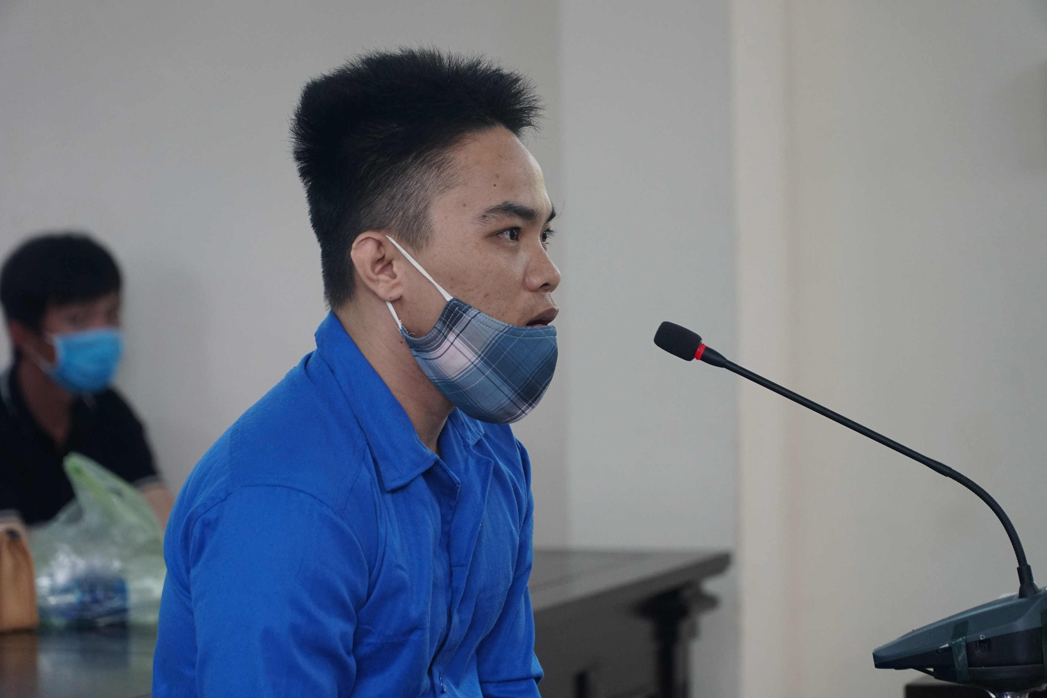 Bị cáo Nguyễn Tĩnh bị tuyên án chung thân vì chém bố vợ tử vong.