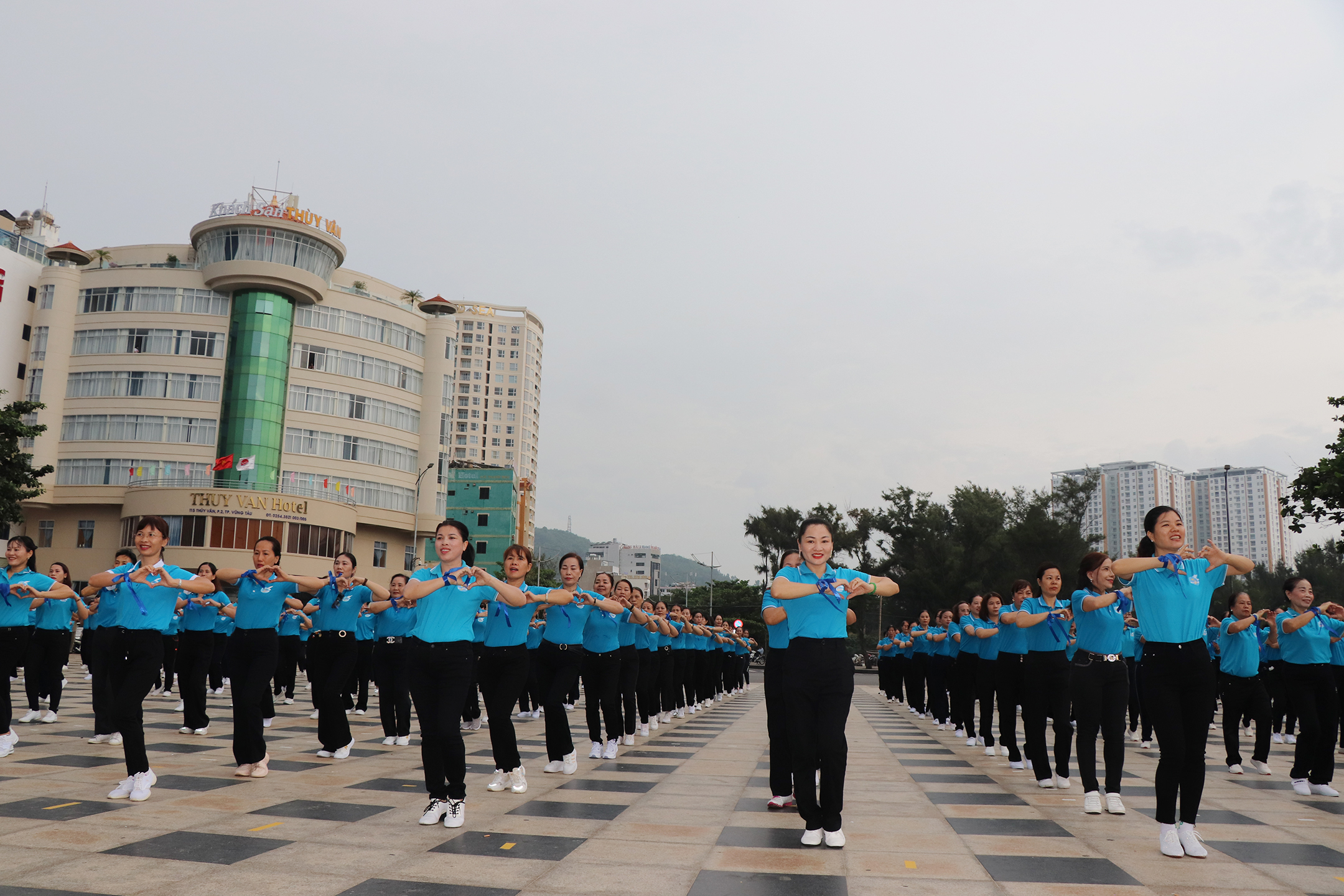 Hội LHPN TP.Vũng Tàu muốn lan tỏa thông điệp rèn luyện TDTT, nâng cao sức khỏe đến mọi người.