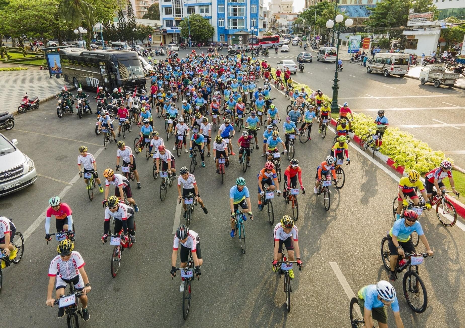 Ngày hội đạp xe đạp Vũng Tàu Cycling Festival 2022 có nội dung diễu hành cự ly 20km quanh TP. Vũng Tàu.