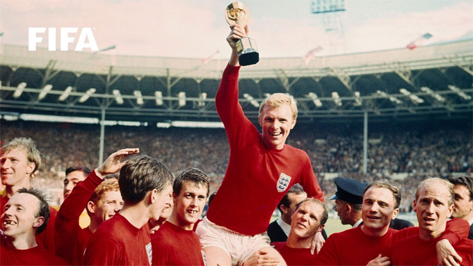 Đội tuyển Anh và chức vô địch World Cup duy nhất trong lịch sử năm 1966.