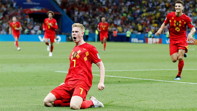 De Bruyne là một trong những tiền vệ xuất sắc nhất thế giới hiện nay.