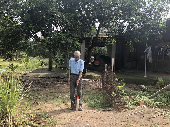 Ông Doãn Thanh Hải (KP. Mỹ Tân, phường Mỹ Xuân, TX. Phú Mỹ) kiến nghị, cơ quan chức năng cần thu hồi hết diện tích nhà ông do nằm sát cao tốc Biên Hòa-Vũng Tàu.