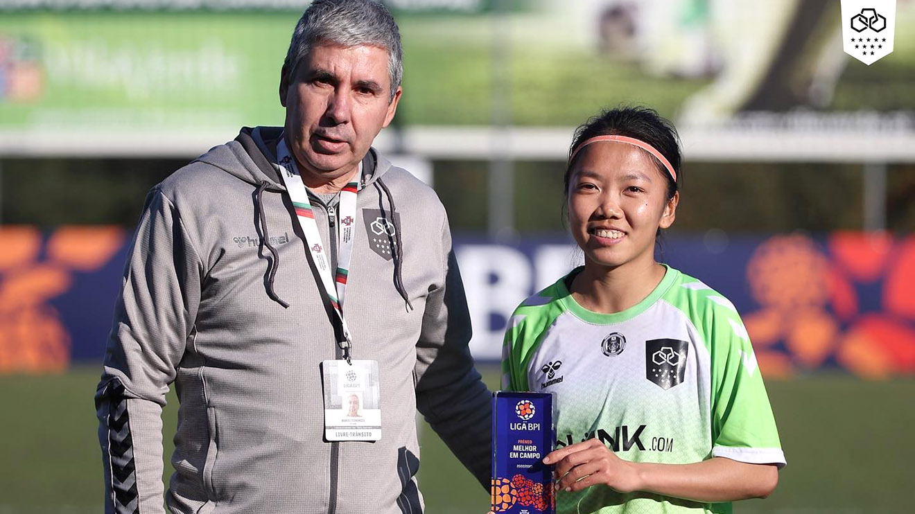 Huỳnh Như xứng đáng nhận được mưa lời khen với màn trình diễn của mình. Ảnh: LANK FC