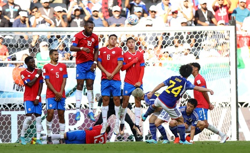 Nhật Bản bế tắc trước hàng thủ vững chắc của Costa Rica.