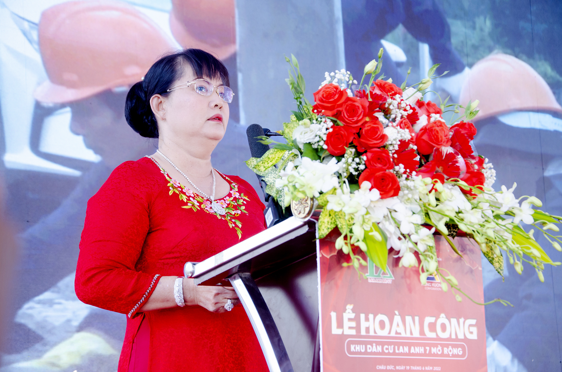 Nữ doanh nhân Nguyễn Nam Phương, Chủ tịch HĐTV Công ty TNHH Lan Anh.