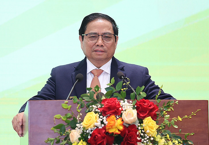 Thủ tướng Phạm Minh Chính phát biểu chỉ đạo.