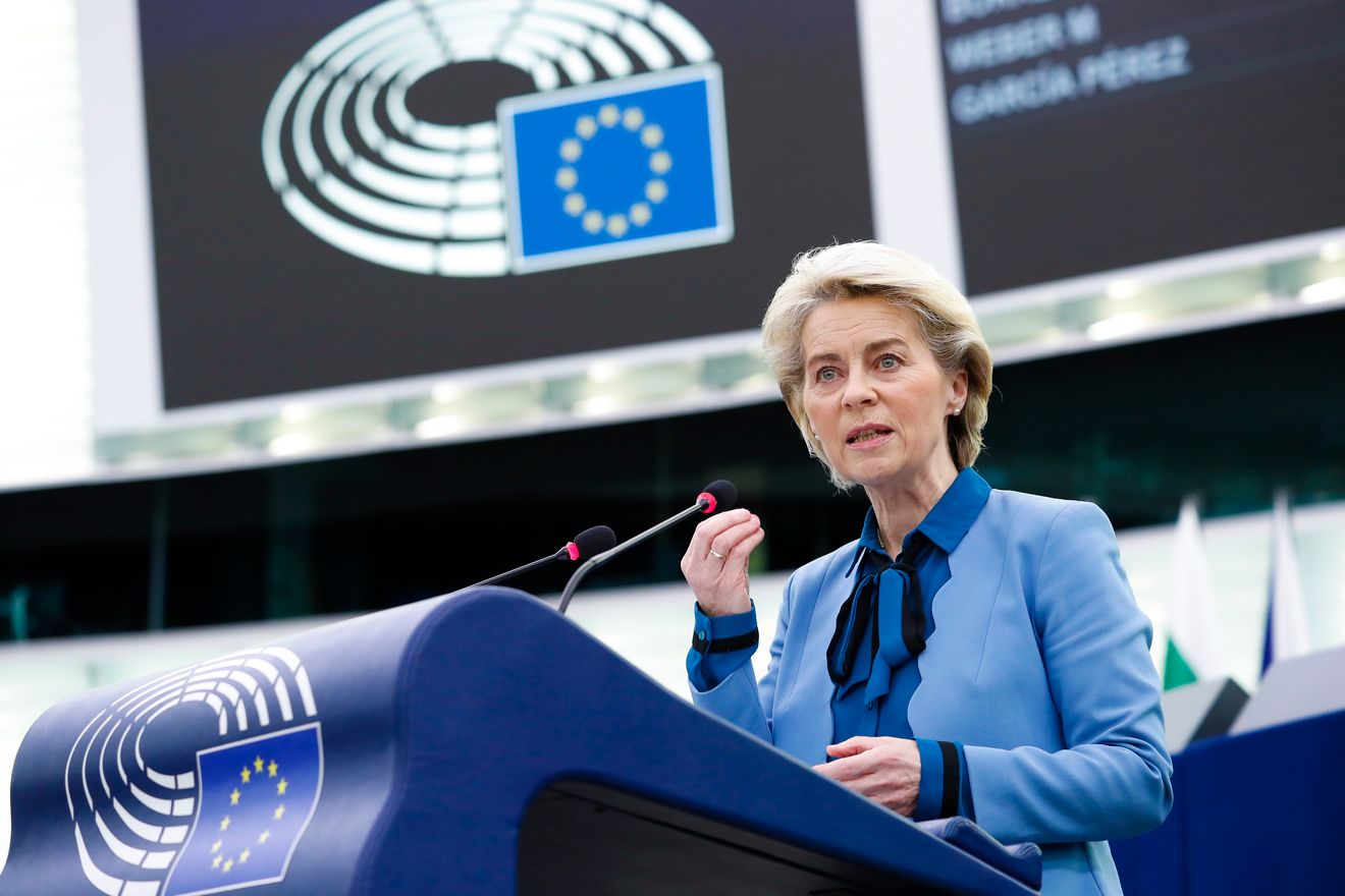 Chủ tịch Ủy ban châu Âu (EC) Ursula von der Leyen.