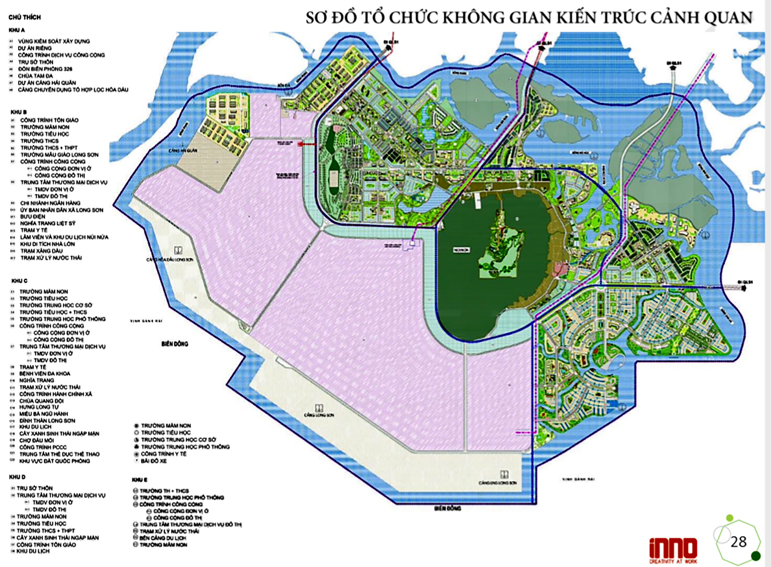 Theo các sở, ngành, địa phương các quy hoạch xây dựng cần phải đồng bộ với quy hoạch sử dụng đất. Trong ảnh: Phối cảnh quy hoạch phân khu tỷ lệ 1/2.000 đảo Long Sơn, TP. Vũng Tàu.