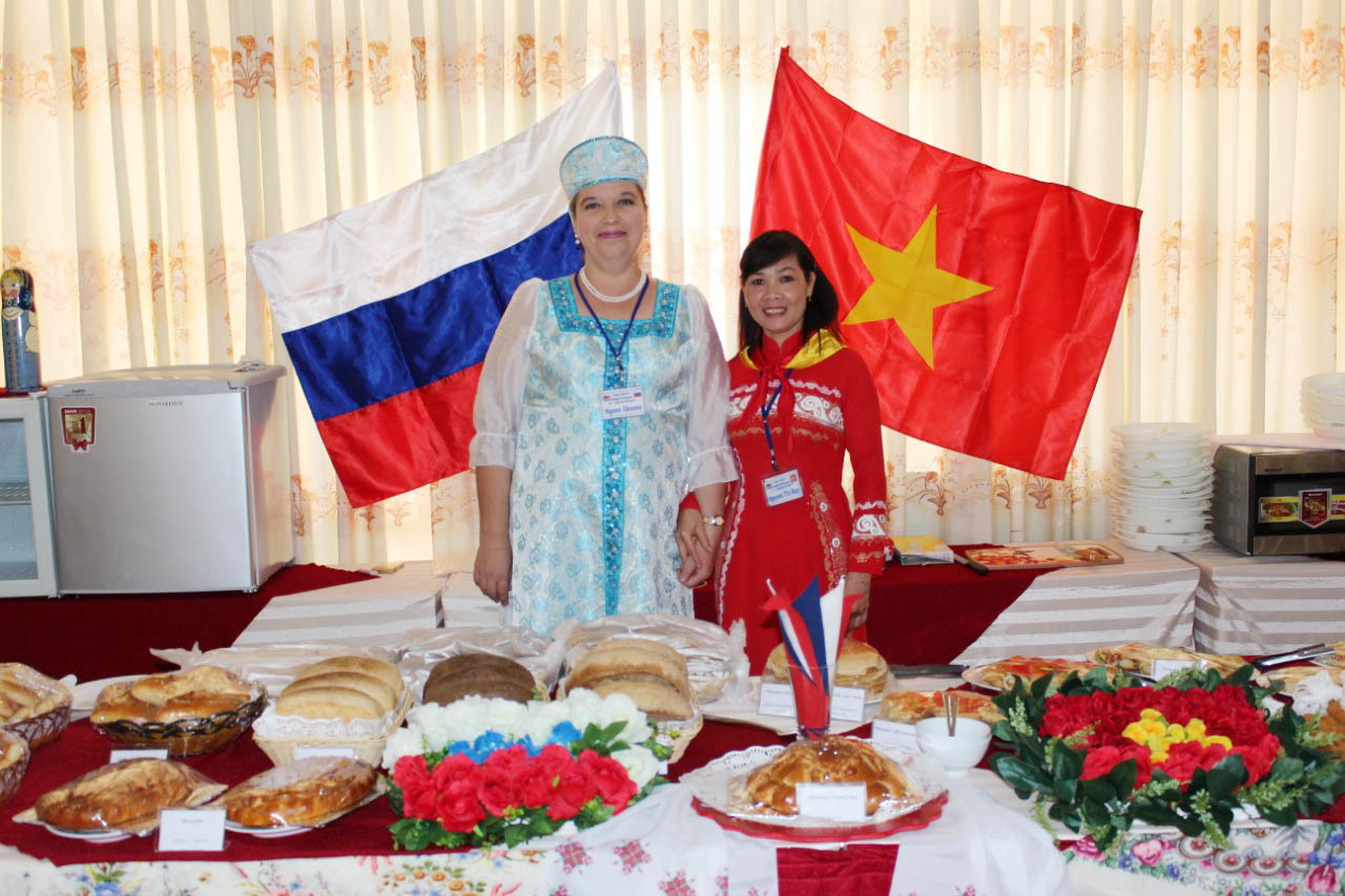 Các hoạt động giao lưu ẩm thực giúp tăng thêm tình hữu nghị Việt-Nga.